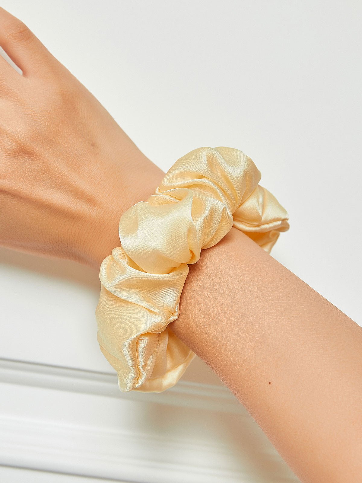 Ziovara – Midnight Mulberry Silk Hair Scrunchie - ZiovaraSKU_1754334449390_864