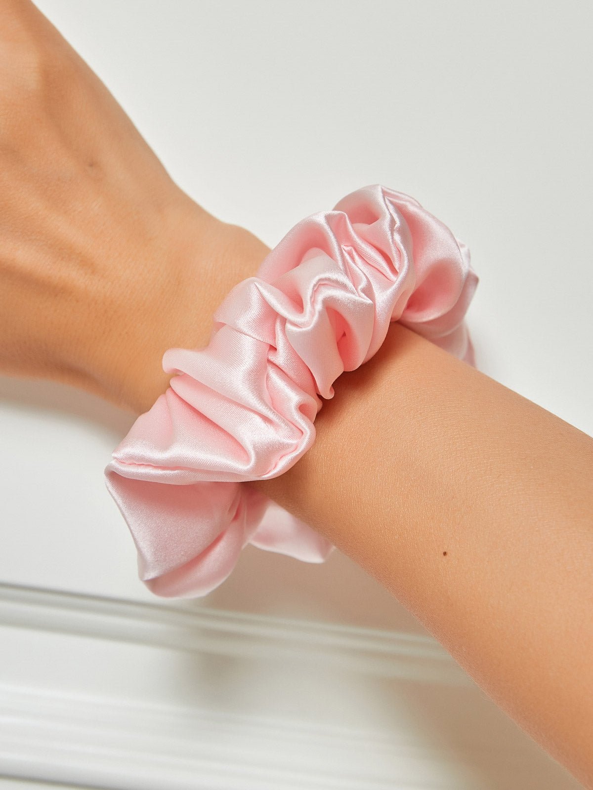 Ziovara – Midnight Mulberry Silk Hair Scrunchie - ZiovaraSKU_1754334449390_955