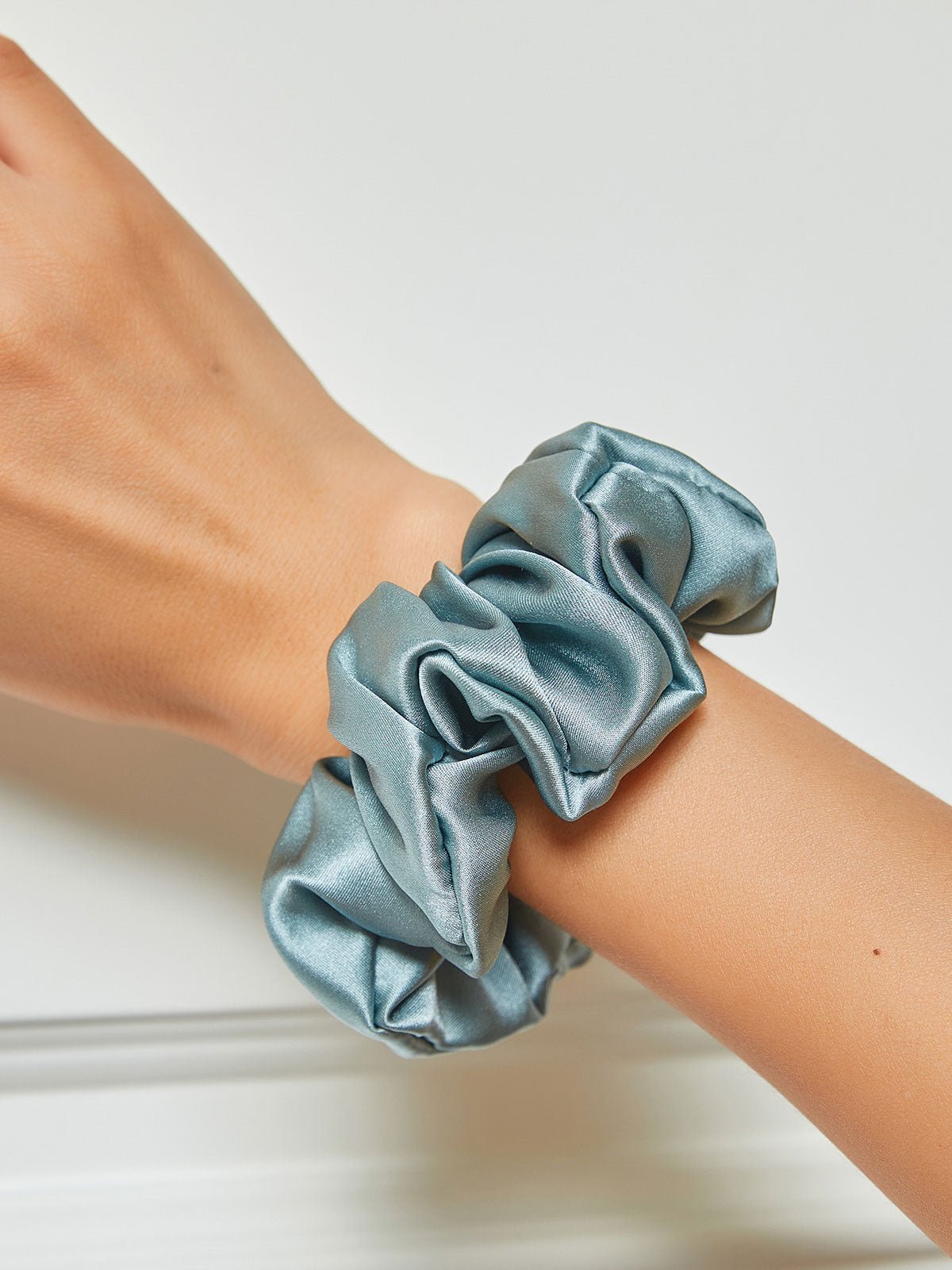 Ziovara – Midnight Mulberry Silk Hair Scrunchie - ZiovaraSKU_1754334449390_119