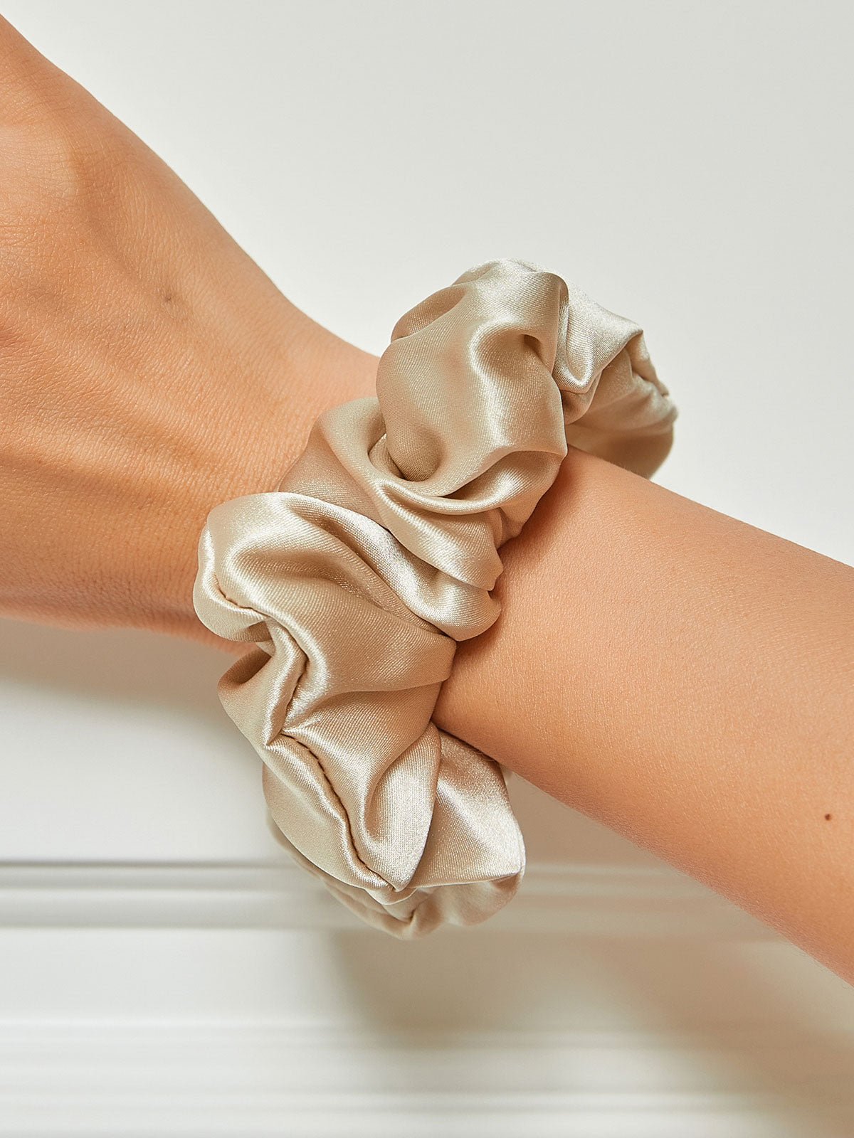 Ziovara – Midnight Mulberry Silk Hair Scrunchie - ZiovaraSKU_1754334449390_30