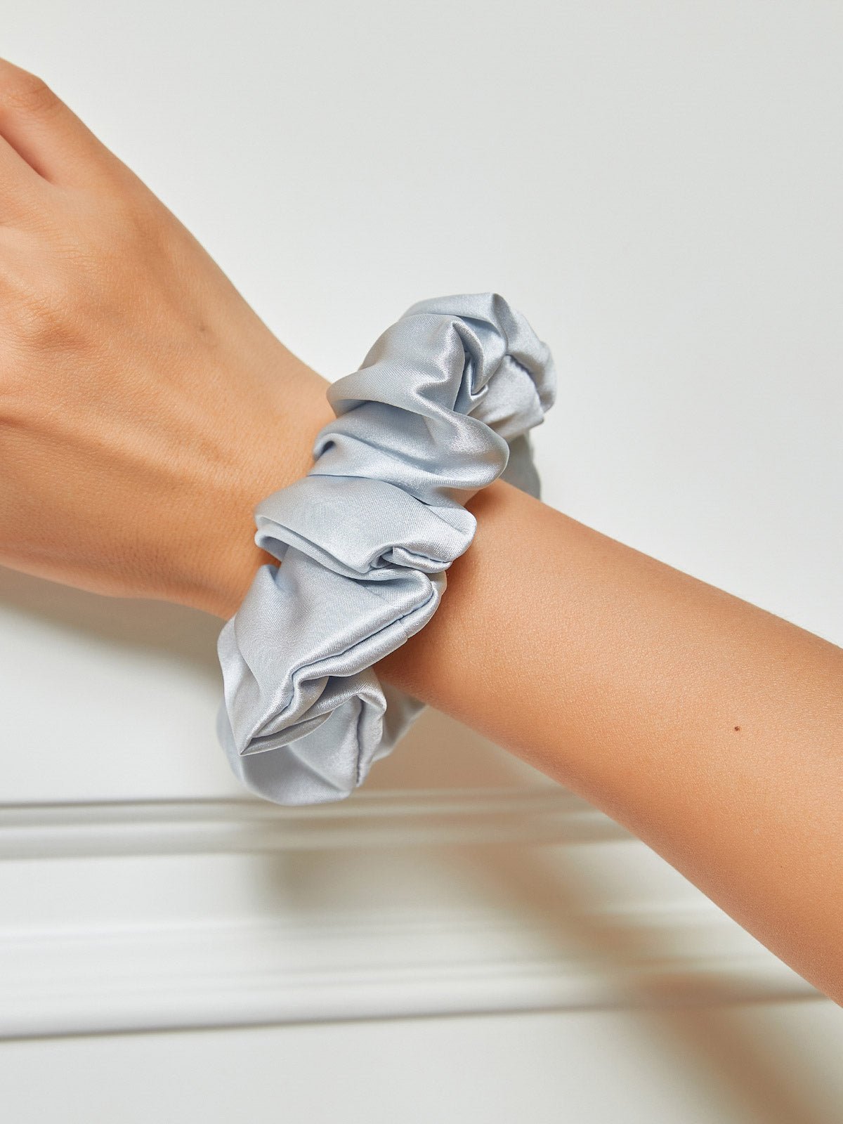 Ziovara – Midnight Mulberry Silk Hair Scrunchie - ZiovaraSKU_1754334449390_315