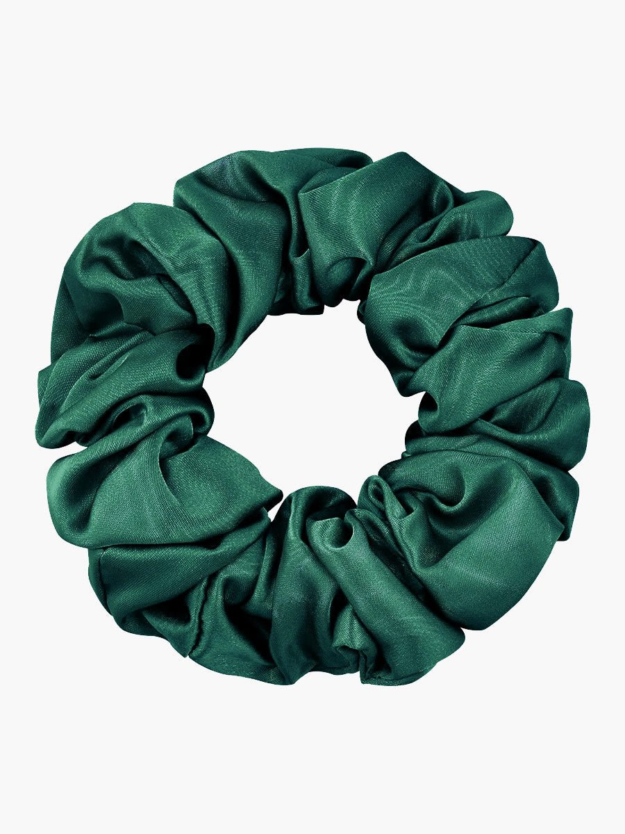 Ziovara – Midnight Mulberry Silk Hair Scrunchie - ZiovaraSKU_1754334449390_437