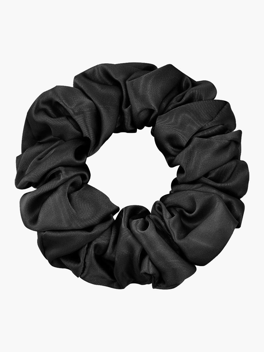 Ziovara – Midnight Mulberry Silk Hair Scrunchie - ZiovaraSKU_1754334449390_437