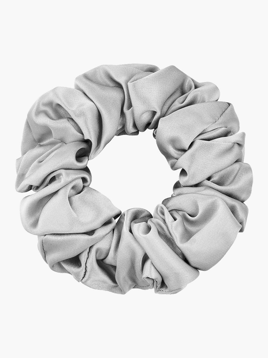 Ziovara – Midnight Mulberry Silk Hair Scrunchie - ZiovaraSKU_1754334449390_437